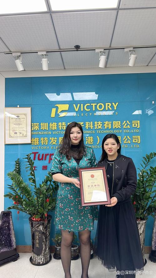 商会秘书处会员部部长王桃桃走访新晋会员企业深圳维特电子科技有限